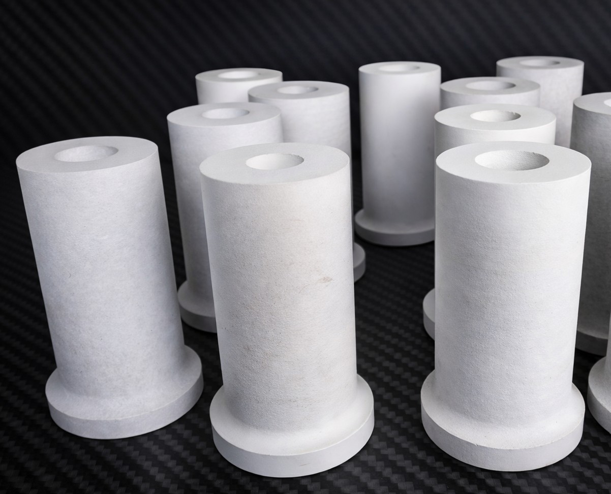 Calcium silicate board sample for thermal conductivity testing