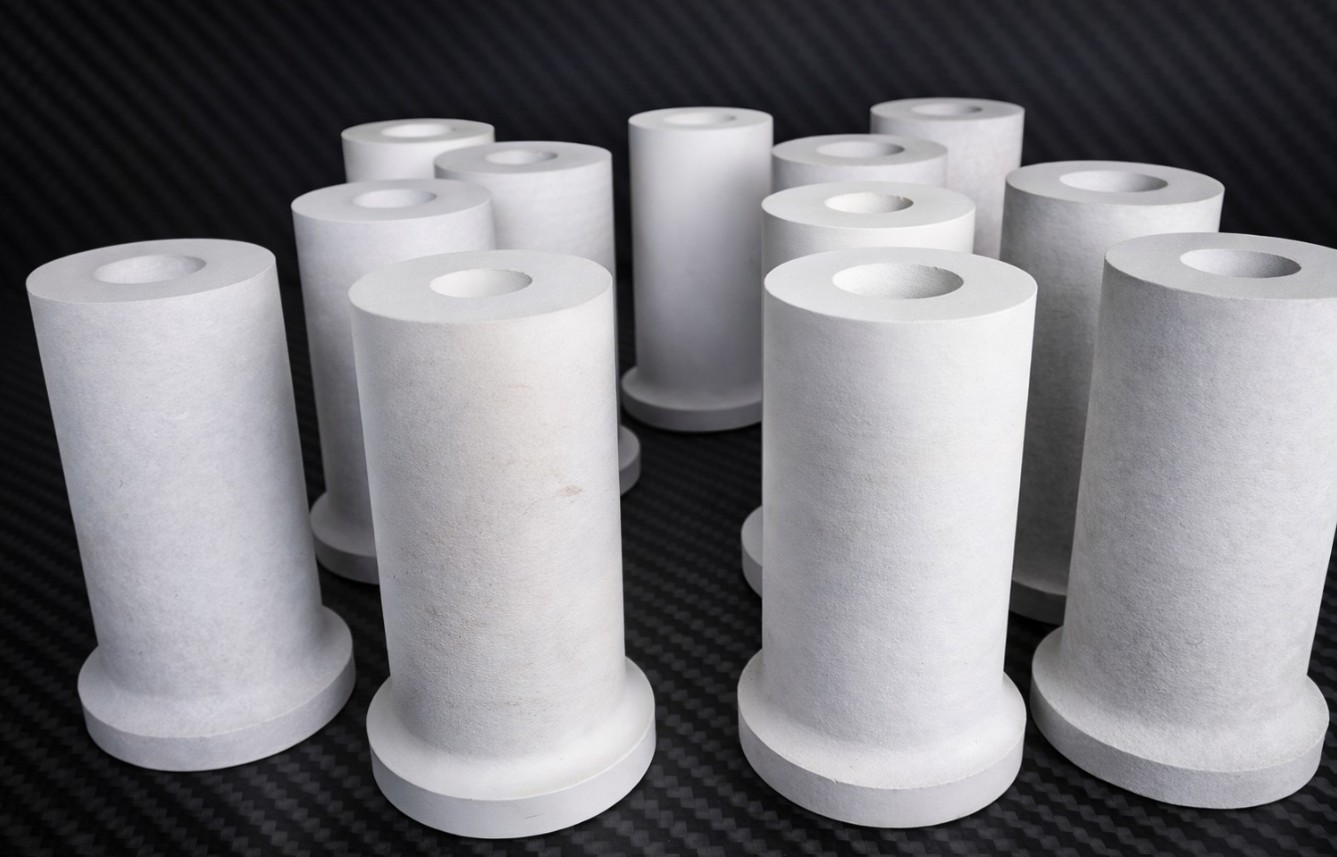 Custom CNC machined calcium silicate shaped parts
