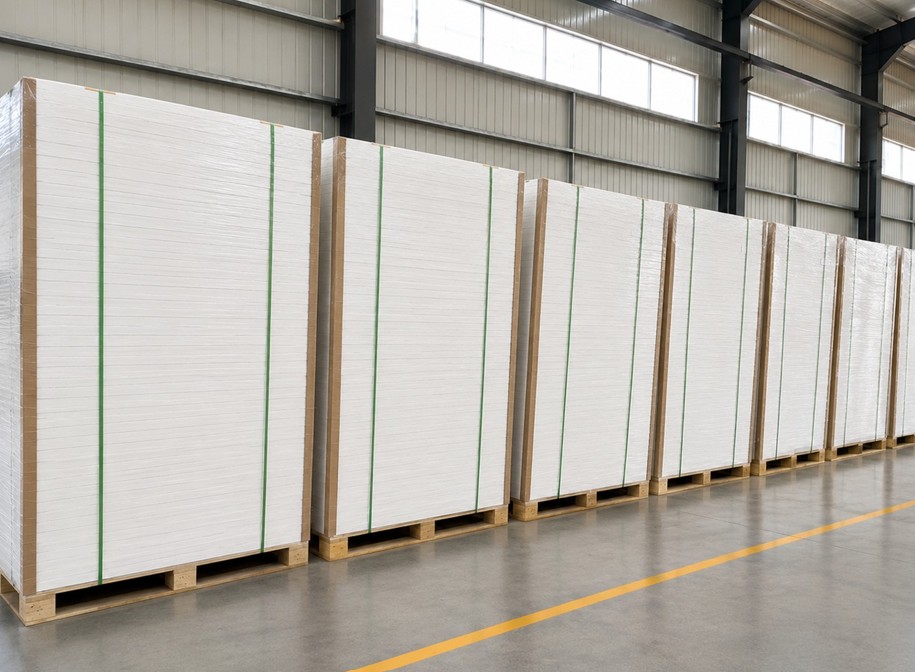 Calcium silicate board product range, density 250 to 1200 kg/m³